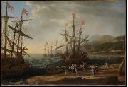 Claude Lorrain The Trojan Women Set Fire to their Fleet china oil painting artist